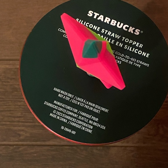 Starbucks Holiday 2023 Tumbler with Star Straw Topper New - Picture 10 of 13